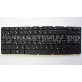 Клавиатура HP DV6-3000 черная без рамки большой enter