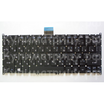 Клавиатура Acer S3 S5 S3-391 S3-951 S5-391 черная без рамки