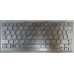 Клавиатура Toshiba NB200 NB205 NB305 серебристая с рамкой