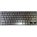 Клавиатура Asus UX31 UX31A UX31LA UX31E UX32 UX32A UX32VD U32V U38D U38DN U38N серебристая без рамки