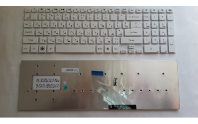 Клавиатура Gateway NV55 NV57 Packard Bell LS11 LS13 TS13 белая без рамки