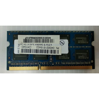 Оперативная память для ноутбука DDR3 2GB Elpida 2Rx8 PC3-10600S-9-10-F1 EBJ21UE8BDS0-DJ-F