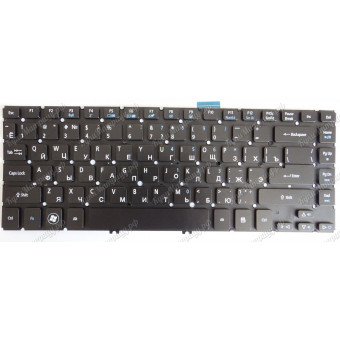 Клавиатура Acer M3-481 M5-481 M5-481G M5-481T M5-481TG черная с подсветкой