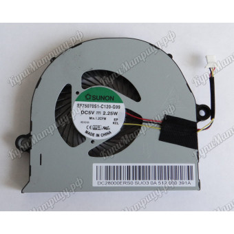 Кулер Acer E5-411 E5-511 E5-521 E5-523 E5-573 EF75070S1-C120-G99 K5101R 5V 2.25W 3pin