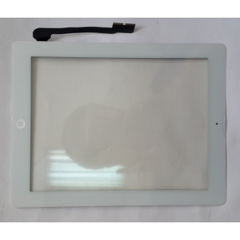 Тачскрин iPad3 iPad4 + кнопка HOME белый