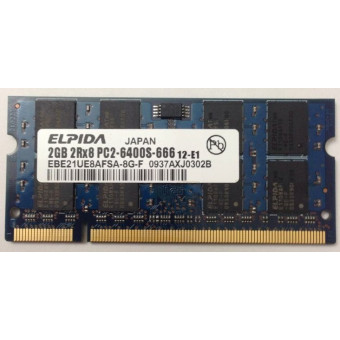 Оперативная память для ноутбука DDR2 2GB 2RX8 PC2-5300S-555 12-E1 с разбора