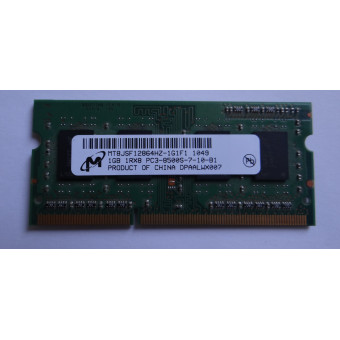 Оперативная память для ноутбука DDR3 1GB 1Rx8 PC3-8500S-7-10-B