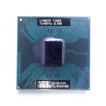 Процессор Socket M (mPGA478MT) Intel Core Duo T2050 SL9BN 1.6ГГц с разбора