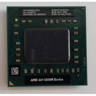 Процессор Socket FS1 AMD A4-4300M AM4300DEC23HJ 2.5ГГц с разбора