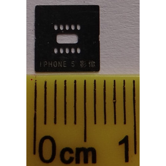 Трафарет Apple iPhone 5 BGA №6