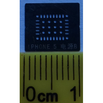 Трафарет Apple iPhone 5 BGA №14