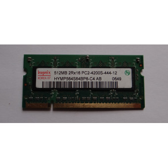 Оперативная память для ноутбука DDR2 512MB 2Rx16 PC2-4200S-444-12