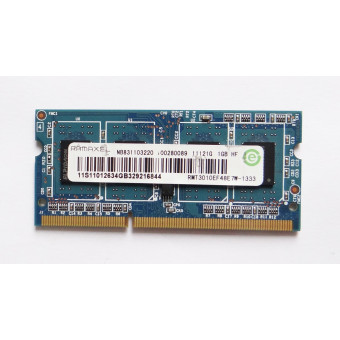 Оперативная память для ноутбука DDR3 1Gb Ramaxel DDR1333 PC3-10600