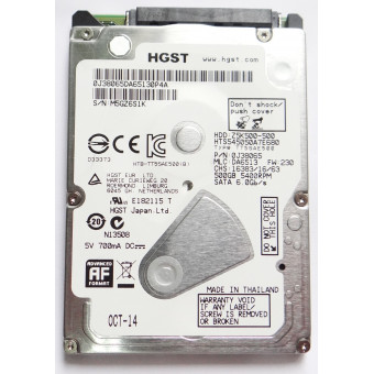 ЖД HGST HTS545050A7E680 500GB донор