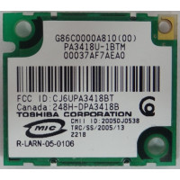 Bluetooth модуль Toshiba P100-257 с разбора