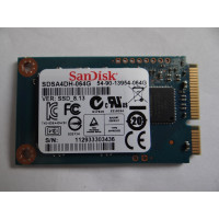 Жесткий диск SSD Sandisk 64GB SDSA4DH-064G msata с разбора