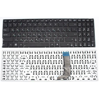 Клавиатура Asus X556 X556UA X556UB X556UF X556UJ черная без рамки плоский Enter