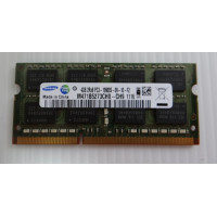 Оперативная память для ноутбука DDR3 4GB Samsung 2Rx8 PC3-10600S-09-10-F2 M471B5273CH0-CH9