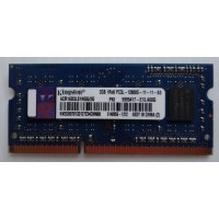 Оперативная память для ноутбука DDR3L 2GB Kingston 1Rx8 PC3L-12800S-11-11-B3