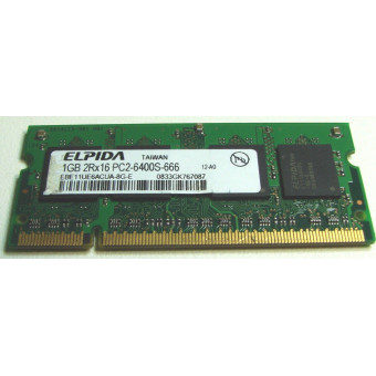 Оперативная память для ноутбука DDR2 1GB 2Rx16 PC2-6400S-666-12-A0