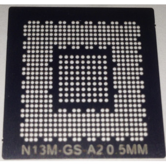 Трафарет N13M-GS-A2 0.5mm BGA