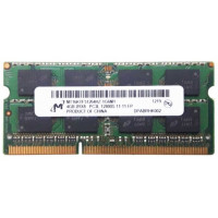 Оперативная память для ноутбука DDR3L 4GB Micron 2RX8 PC3L-12800-11-11-FP MT16KTF51264HZ-1G6M1