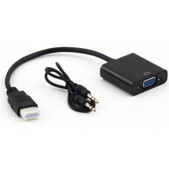 Переходник HDMI - VGA - AUDIO AUX