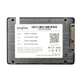 Жесткий диск SSD KingFast 240Gb 2710DCS27-240 SATA III 2.5"