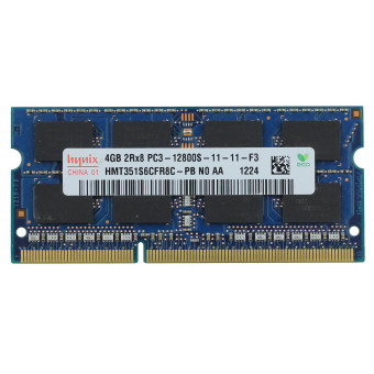 Оперативная память для ноутбука DDR3 4GB Hynix 2Rx8 PC3-12800S-11-11-F3