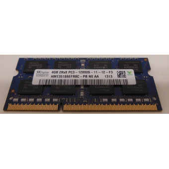 Оперативная память для ноутбука DDR3 4GB SKhynix 2Rx8 PC3L-12800S-11-12-F3 с разбора