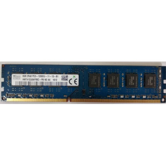 Оперативная память для компьютера DDR3 8GB Hynix 2Rx8 PC3-12800U-11-13-B1