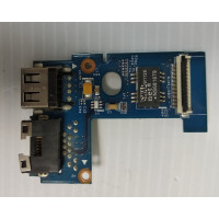 Плата USB RJ45 Lenovo B570E 20129 c разбора