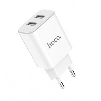 C62A Сетевое зарядное устройство Hoco 2USB 2100mAh