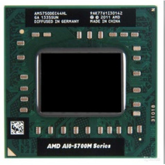 Процессор Socket FS1 AMD A10-5700M AM5750DEC44HL 2.5 ГГц с разбора