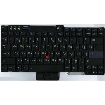 Клавиатура Lenovo R60 R60e R60i R61 R61i R400 R500 T60 T60p T61 черная с разбора