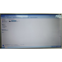 Матрица для ноутбука 16.0" 1366x768 40 pin HD LED HSD160PHW1 глянцевая справа внизу с разбора