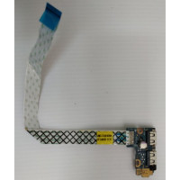 Плата кнопки включения USB Samsung NP355V5C-S0MRU с разбора