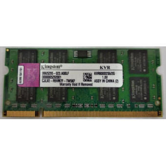 Оперативная память для ноутбука DDR2 2GB Kingston KVR800D2S6/2GB