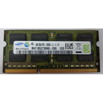 Оперативная память для ноутбука DDR3 4GB Samsung 2Rx8 PC3-12800S-11-11-F3