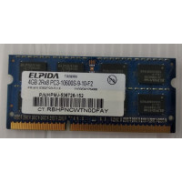 Оперативная память для ноутбука DDR3 4GB Elpida 2Rx8 PC3-10600S-9-10-F2