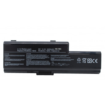 Аккумулятор Toshiba Qosmio F50 F55 се  PA3640U-1BRS PA3640U-1BAS PABAS121 14.4 V 4000 мАч