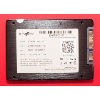 Жесткий диск SSD KingFast 480Gb 2710DCS23-480 SATA III 2.5"