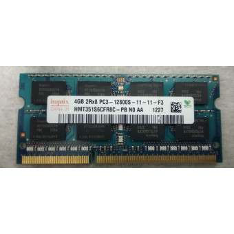 Оперативная память для ноутбука DDR3 4GB Hynix 2Rx8 PC3-10600S-9-11-F3 с разбора