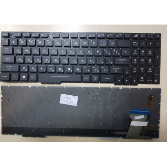 Клавиатура Asus GL553 GL553V GL553VW ZX553VD ZX53V ZX73 FX553VE FX753VD без рамки с подсветкой