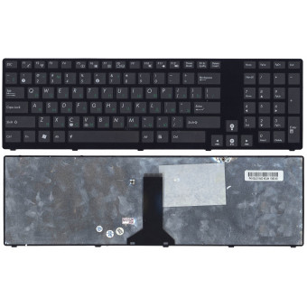 Клавиатура Asus K93 K95 X93 G73 черная с рамкой