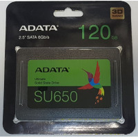 Жесткий диск SSD A-DATA Ultimate SU650 ASU650SS-120GT-R 120Gb 2.5" SATA III